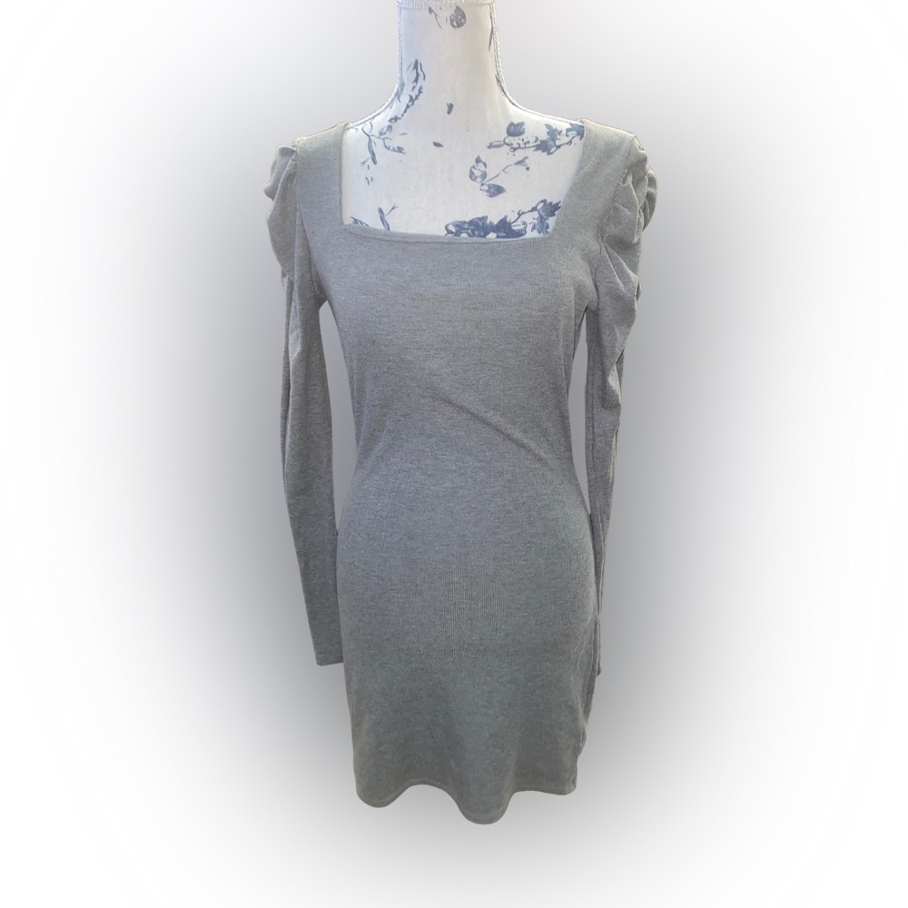 Revamped Ribbed Mini Dress – Size Large – EUC